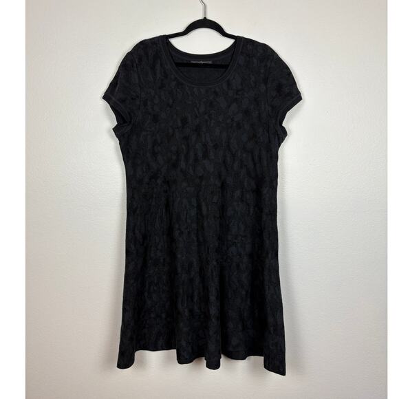 Peruvian Connection Short Sleeve Sprint Summer Abstract Print A Line Dress XL - Picture 1 of 3